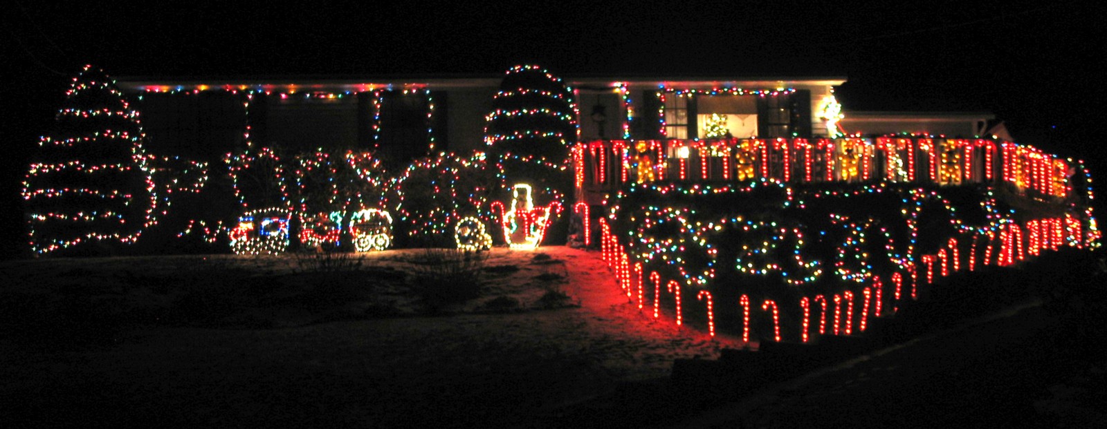 Display at 263 Mashapaug Road.